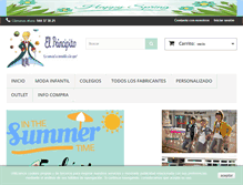 Tablet Screenshot of elprincipitomodapekes.com